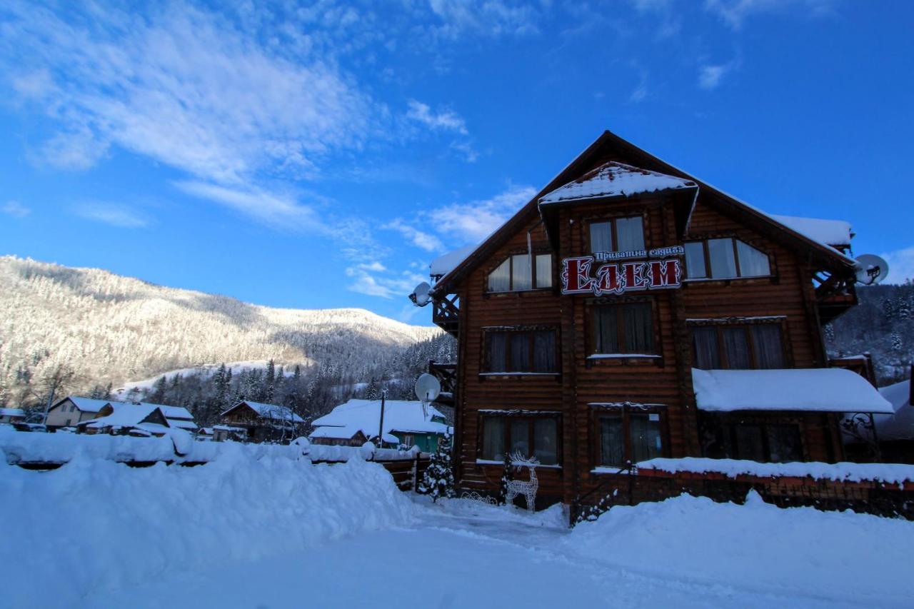 Затишний Готель "Едем" Mîkulîciîn Exterior foto
